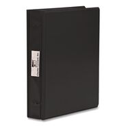PRODUCTS | Charles Leonard 61601 11 in. x 8.5 in. 6 in. Capacity 2 Posts VariCap Expandable Binder - Black