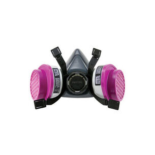  | Gerson Professional Series Half-Mask Respirator with G71 OV/P100 Cartridge Kits