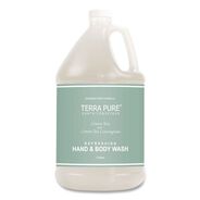 PRODUCTS | Diversified Hospitality Solutions Terra Pure 1-Gallon Bottle Body Wash - Green Tea and Lemongrass Scent