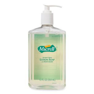 PRODUCTS | MICRELL 12 oz. Pump Bottle Antibacterial Lotion Soap - Light Scent (12/Carton)