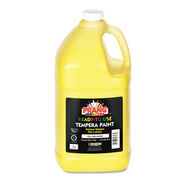 ARTS AND CRAFTS | Prang X22803 1 gal. Bottle Ready-to-Use Tempera Paint - Yellow