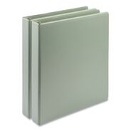 PRODUCTS | Samsill Earth's Choice Plant-Based BOHO 11 in. x 8.5 in. 1 in. Capacity D-Ring View Binders - Sage (2/Pack)