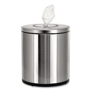 PAPER AND DISPENSERS | Gritt Commercial GRI510T Stainless Steel Tabletop Wipes Dispenser, 10 x 10 x 11.75, Brushed Stainless Steel