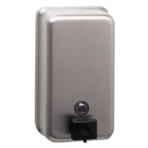 PRODUCTS | Bobrick Classicseries Surface-Mounted Soap Dispenser, 40oz, Stainless Steel