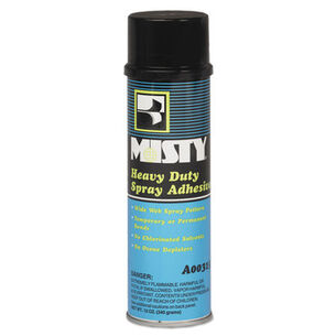 PRODUCTS | Misty 1002035 12 oz. Dries Clear Heavy-Duty Adhesive Spray (12/Carton)