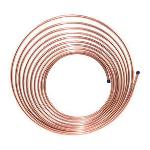  | AES Industires NiCopp Nickel/Copper Brake Line Tubing Coil 1/4 in. x 25 in.