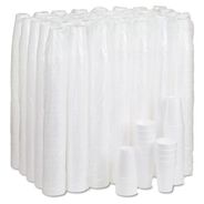 CUTLERY | Dart 16 oz. Foam Drink Cups - White (1000/Carton)