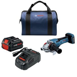 PRODUCTS | Bosch 18V PROFACTOR Brushless Lithium-Ion 5 - 6 in. Cordless Angle Grinder with Paddle Switch (8 Ah)