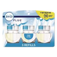 ODOR CONTROL | Febreze 2.63 oz. PLUG Air Freshener Refills - Linen and Sky (6 Packs/Carton)