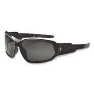 SAFETY GLASSES | Ergodyne Skullerz Loki Nylon/Polycarb Safety Glasses/Goggles - Black Frame/Smoke Lens