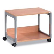 PRODUCTS | Durable System 48 23.6 in. x 18.7 in. x 17 in. 2 Shelves Metal Multi-Function Trolley - Beech