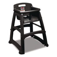 OFFICE AND OFFICE SUPPLIES | Rubbermaid Commercial Sturdy Chair Youth Seat with Casters Black