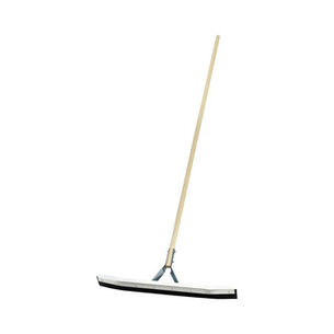 CLEANING BRUSHES | Magnolia Brush 24 in. Curved Rubber Squeegee with Steel Bracket Handle