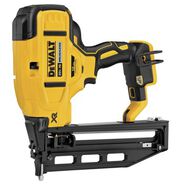 NAILERS AND STAPLERS | Factory Reconditioned Dewalt 20V MAX XR Lithium-Ion Brushless 16-Gauge Cordless Straight Finish Nailer (Tool Only)
