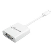 OFFICE ELECTRONICS AND BATTERIES | Innovera IVR50040 0.65 ft. USB Type-C VGA Adapter - White