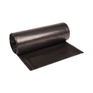 TRASH WASTE BINS | Boardwalk V8647EKKR01 43 in. x 47 in. 56 gal. 19 mic High-Density Can Liners - Black (150/Carton)