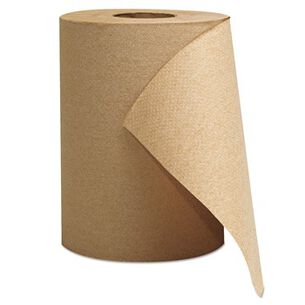 PRODUCTS | GEN 8 in. x 300 ft. 1-Ply Hardwound Roll Towels - Brown (12 Rolls/Carton)