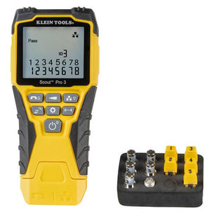 PRODUCTS | Klein Tools Scout Pro 3 Cable Tester Kit