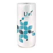 PRODUCTS | Livi VPG Select 10.98 in. x 9.98 in. 2-Ply Kitchen Roll Towel - White (30 Rolls/Carton)