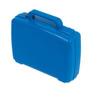 DESK ACCESSORIES AND OFFICE ORGANIZERS | Deflecto Little Artist Antimicrobial Storage Case - Blue