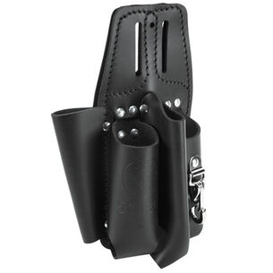 TOOL STORAGE | Klein Tools Black Leather Tool Pouch for Belts