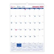 PRODUCTS | Brownline 12 in. x 17 in. 12-Month (Jan-Dec 2025) Twin-Wirebound Wall Calendar - White Sheets