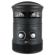 PRODUCTS | Alera HEFF360B 750W 8 in. x 8 in. x 12 in. 360-Degree Circular Fan Forced Heater - Black