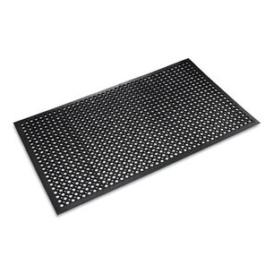 PRODUCTS | Crown 36 in. x 60 in. Safewalk-Light Drainage Safety Mat - Black