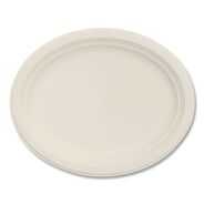 PRODUCTS | Dart 12 in. Diameter Compostable Molded Fiber Platter Dinnerware - Natural (500/Carton)