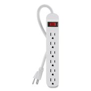 PRODUCTS | Belkin 6 Outlets 3 ft. Cord Power Strip - White