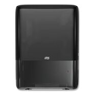 PAPER TOWEL HOLDERS | Tork 552538 PeakServe Continuous 14.44 x 3.97 x 19.3 Hand Towel Dispenser - Black