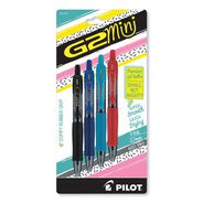 PRODUCTS | Pilot G2 Mini Fine 0.7 mm Gel Pen - Assorted Ink and Barrel Colors (6/Pack)