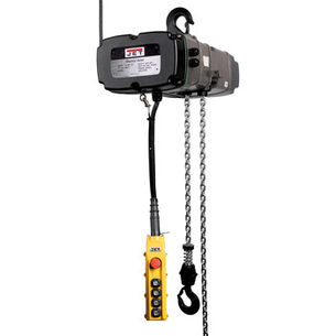 ELECTRIC CHAIN HOISTS | JET 144007 460V 40.2 Amp TS Series 2 Speed 2 Ton 10 ft. Lift 3-Phase Electric Chain Hoist