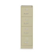OFFICE FILING CABINETS AND SHELVES | Alera 15 in. x 22 in. x 52 in. Letter-Size Four-Drawer Economy Vertical File - Putty