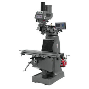 PRODUCTS | JET JTM-4VS Mill with ACU-RITE 200S DRO and X-Axis Powerfeed & Power Draw Bar