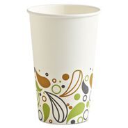 FOOD TRAYS CONTAINERS LIDS | Boardwalk BWKDEER16HCUP 16 oz. Deerfield Printed Paper Hot Cups (50 Cups/Sleeve, 20 Sleeves/Carton)