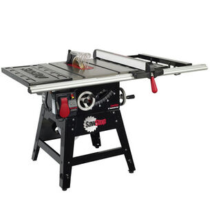 TABLE SAWS | SawStop 110V Single Phase 1.75 HP 14 Amp 10 in. Contractor Saw with 30 in. Fence System