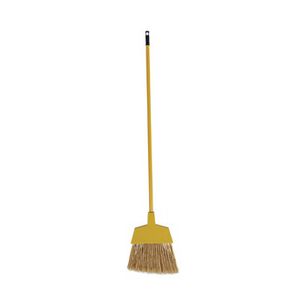PRODUCTS | Boardwalk 53 in. Handle Poly Bristle Angler Broom - Yellow (1 Dozen)