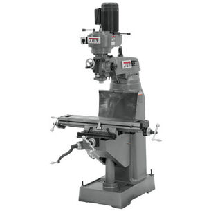 PRODUCTS | JET JVM-836-3 8 in. x 36 in. 1-1/2 HP 3-Phase Vertical Milling Machine