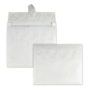OFFICE AND OFFICE SUPPLIES | Survivor QUAR4430 Tyvek 10 x 13 18 lb. Heavyweight Square Flap Open End Expansion Mailers - White (100/Carton)