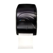 PAPER TOWELS AND NAPKINS | San Jamar 11.75 in. x 9 in. x 15.5 in. Electronic Touchless Roll Towel Dispenser - Black Pearl