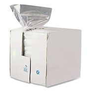 CLEANING CARTS | Inteplast Group 0.8 mil. 8 in. x 20 in. Food Bags - Clear (1000/Carton)