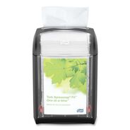 FOOD SERVICE | Tork 4.4 x 5.6 x 6.7 Xpressnap Fit Tabletop Napkin Dispenser - Black