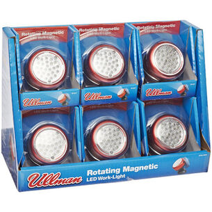  | Ullman Devices Rotating Magnetic 24 LED Work Lights (6-Pack)