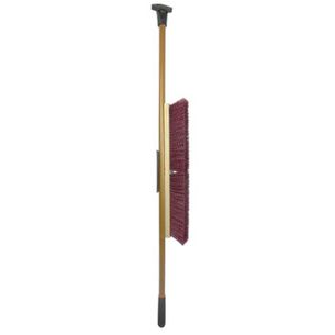 PRODUCTS | Weiler 44604 24 in. Pro-Flex Polypropylene Sweep with 60 in. Hardwood Handle - Maroon