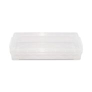 PRODUCTS | Advantus 8.25 in. x 3.75 in. x 1.5 in. Super Stacker Pencil Box - Clear