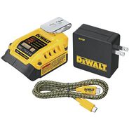 CHARGERS | Dewalt 20V MAX FLEXVOLT 5 Amp USB Charging Kit