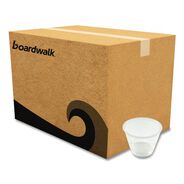 FOOD TRAYS CONTAINERS LIDS | Boardwalk BWKPRTN55TS 5.5 oz Plastic Souffle/Portion Cups - Translucent (2500/Carton)