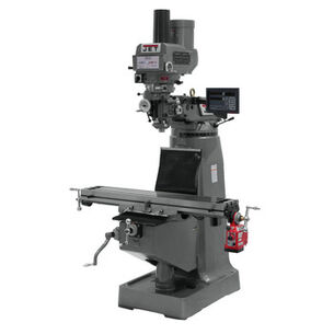 PRODUCTS | JET JTM-4VS Mill with Newall DP700 DRO and X-Axis Powerfeed & Power Draw Bar