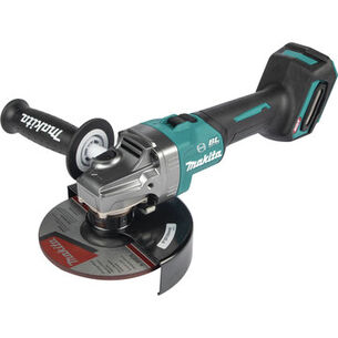 ANGLE GRINDERS | Makita 40V max XGT Brushless Lithium-Ion 6 in. Cordless Angle Grinder with Electric Brake (Tool Only)